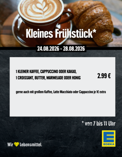 E-Center Miller Aalen KW 35 Kleines Frühstück